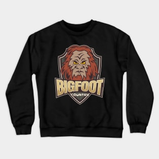 Bigfoot country Crewneck Sweatshirt